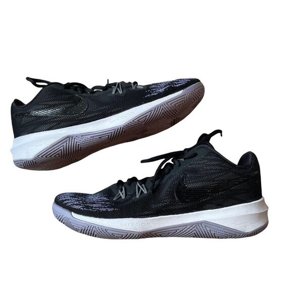Nike Zoom Evidence 2 Black Purple Sneakers Size 5.5 youth‎ - Picture 8 of 12